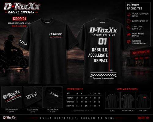 D-ToxXx Drop 01 Racing Division Tee