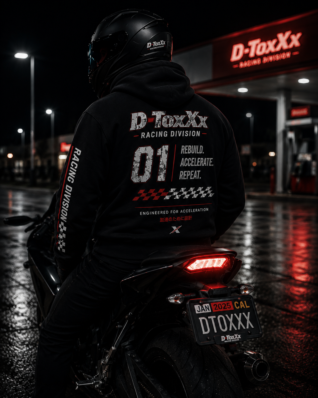 D-ToxXx Drop 01 Heavyweight Pullover Hoodie