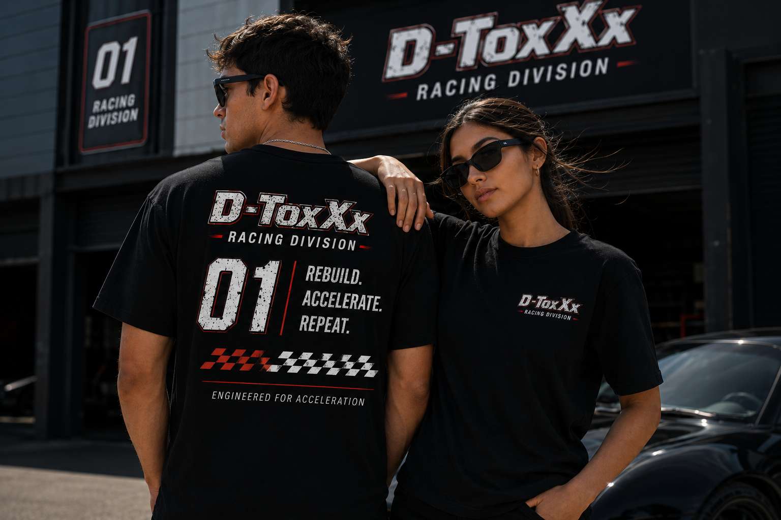 D-ToxXx Drop 01 Racing Division Tee