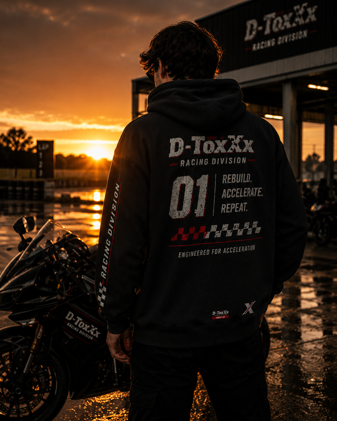D-ToxXx Drop 01 Heavyweight Pullover Hoodie